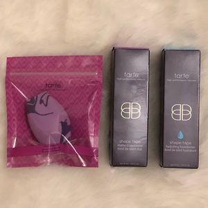 TARTE Foundation Tan Bundle with Beauty Sponge
